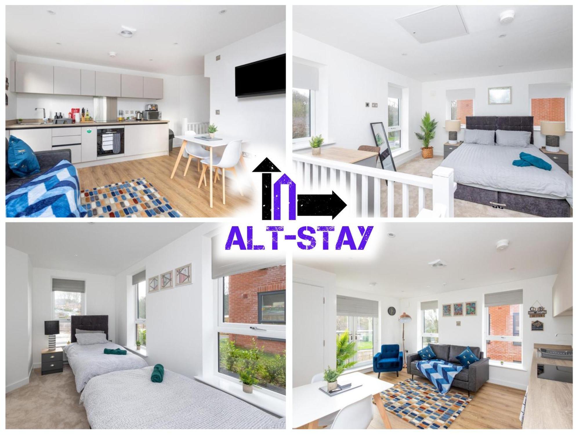 Alt-Stay - Modern 2-Bed With Ev Supply Equipment & Parking - Near Ring Road & M621 - Perfect For Contractors, Families & Long Stays Horsforth Esterno foto